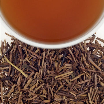 Organic Hojicha 80g Tin Green Tea Japanese Loose Leaf Tea